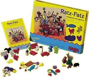 HABA 4566 Ratz Fatz Aufgepasst Und Zugefasst! 3 HABA 4566 Ratz Fatz Aufgepasst Und Zugefasst!