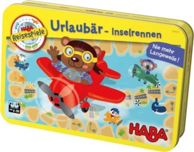 HABA 304659 Reisespiel Urlaubär - Inselrennen 3 HABA 304659 Reisespiel Urlaubär - Inselrennen