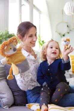 HABA 305756 Handpuppe Löwe Mit Baby -Haba Verkaufsgeschäft 17535099 03