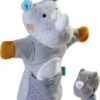 HABA 305755 Handpuppe Nashorn Mit Baby 1 HABA 305755 Handpuppe Nashorn Mit Baby -Haba Verkaufsgeschäft 17535107 01