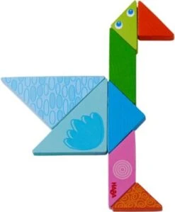 HABA 305777 Legespiel Bunter Tangram-Mix, 21-tlg. -Haba Verkaufsgeschäft 18898594 03