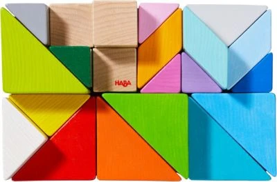 HABA 305778 3D-Legespiel Tangram-Würfel, 21-tlg. 3 HABA 305778 3D-Legespiel Tangram-Würfel, 21-tlg.