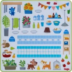 HABA 306157 Little Friends – Puppenhaus Klebe-Deko-Accessoires Stadtvilla -Haba Verkaufsgeschäft 18906997 03