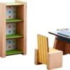 HABA 306155 Little Friends – Puppenhaus-Möbel Arbeitszimmer
