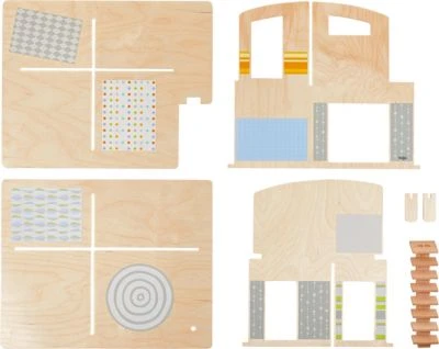 HABA 305638 Little Friends – Puppenhaus Stadtvilla 4 HABA 305638 Little Friends – Puppenhaus Stadtvilla – Bild 2