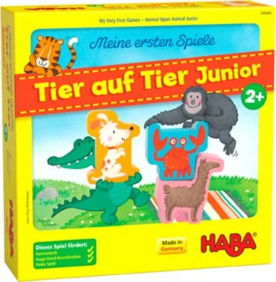 HABA 306068 Meine Ersten Spiele – Tier Auf Tier Junior 3 HABA 306068 Meine Ersten Spiele – Tier Auf Tier Junior