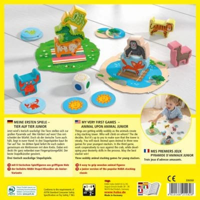 HABA 306068 Meine Ersten Spiele – Tier Auf Tier Junior 6 HABA 306068 Meine Ersten Spiele – Tier Auf Tier Junior – Bild 4