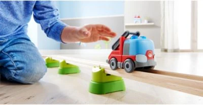 HABA 303844 Kullerbü – Feuerwehr-Leiterwagen 4 HABA 303844 Kullerbü – Feuerwehr-Leiterwagen – Bild 2