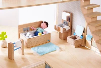 HABA 303011 Little Friends Puppenhaus Badezimmer 4 HABA 303011 Little Friends Puppenhaus Badezimmer – Bild 2