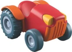 HABA 303130 Little Friends Bauernhof Traktor Rot