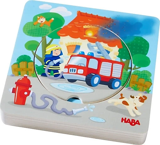 Haba 303252 Holzpuzzle Feuerwehr-Einsatz 3 Haba 303252 Holzpuzzle Feuerwehr-Einsatz