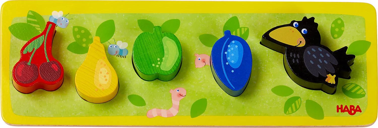 Haba 306084 Holzpuzzle Obstgarten 4 Haba 306084 Holzpuzzle Obstgarten – Bild 2
