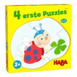 Haba 4 Erste Puzzles - Auf Der Wiese In Mehrfarbig