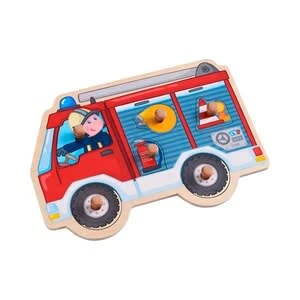 Haba Greifpuzzle Feuerwehrauto In Mehrfarbig 3 Haba Greifpuzzle Feuerwehrauto In Mehrfarbig
