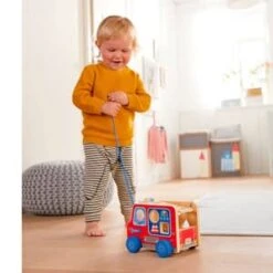 Haba Nachziehspielzeug Feuerwehrauto In Mehrfarbig -Haba Verkaufsgeschäft haba nachziehspielzeug feuerwehrauto in mehrfarbig 3