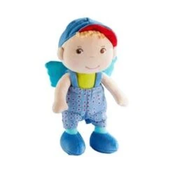 Haba Stoffpuppe Schutzengel Frido 20cm In Blau